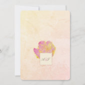 アロハサンライズアーチウォーターカラー招待状 招待状 (正面)