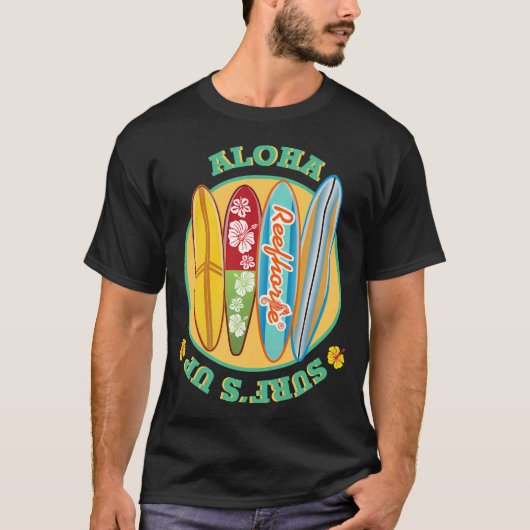 アロハサーフィンの幕開け Tシャツ (正面)