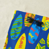 アロハサーフボードビーチタオル ビーチタオル (インサイチュ)