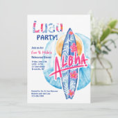 アロハサーフボード招待状 招待状 (スタンド正面)