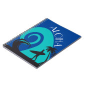 アロハサーフ&パームツリーズ ノートブック (左側)