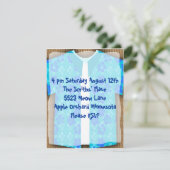 アロハシャツルアウ(ハワイ式宴会)ティキパーティー 招待状 (スタンド正面)