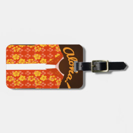 アロハシャツ観光客ラベル ラゲッジタグ