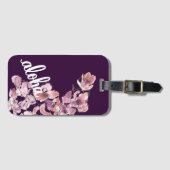 アロハシンビジウムオーキッドハワインスパイアイラゲッジタグ ラゲッジタグ (正面横)