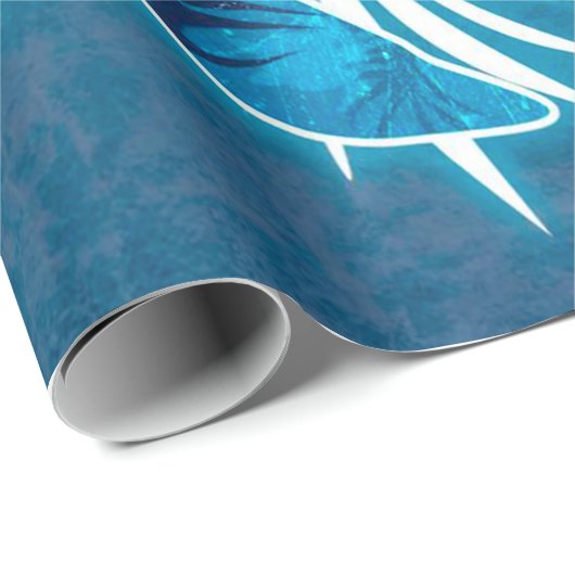 アロハシータートルギフト |クリスマスにかわいい亀 ラッピングペーパー (ロールコーナー)