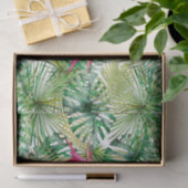 アロハジャングルのフラミンゴの鳥動物 薄葉紙 (ギフト)