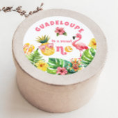 アロハスイートワンハワイルアウ(ハワイ式宴会)誕生日パーティー ラウンドシール