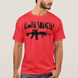 アロハスナックバーAR15アメリカ愛国者 Tシャツ