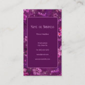 アロハスピリットをマウイと呼ぶ 名刺 (裏面)