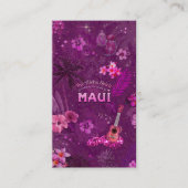 アロハスピリットをマウイと呼ぶ 名刺 (正面)