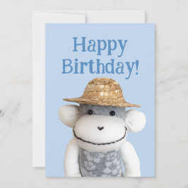 アロハソックサル誕生日カード 招待状