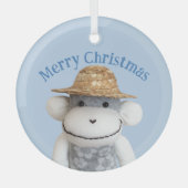 アロハソックサル(少年) ガラスオーナメント (正面)