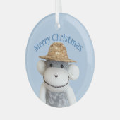 アロハソックサル(少年) ガラスオーナメント (正面左)