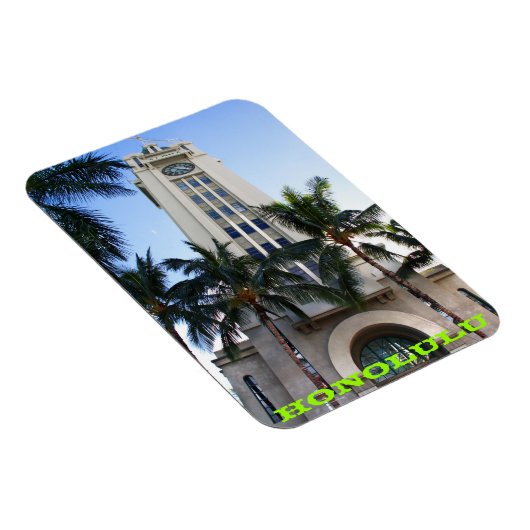 アロハタワーマグネット::ホノルル、オアフ、ハワイ マグネット (右側)