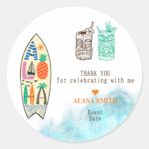 アロハティキサーフボードトロピカルルアウ（ハワイ式宴会）ハワイアンパーティー