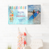 アロハティキトロピカルルアウ（ハワイ式宴会）ハワイアン誕生日歓迎 横断幕 (インサイチュ)