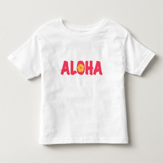 アロハトドラーTシャツ トドラーTシャツ (正面)