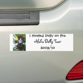 アロハトロッコ旅行2009年 バンパーステッカー (車上)
