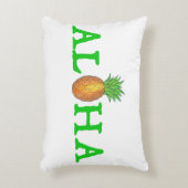 アロハトロピカルアイランドハワイアンパイナップルハワイ アクセントクッション (正面(垂直))