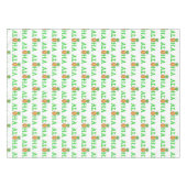 アロハトロピカルアイランドハワイアンパイナップルハワイ テーブルクロス (正面(横))