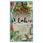 アロハトロピカルウッド離れフローラ&ライトルアウ（ハワイ式宴会） スモールペーパーバッグ (裏面)