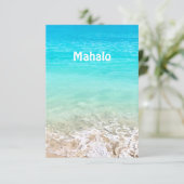 アロハトロピカルハワイアン海  サンキューカード (スタンド正面)