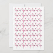 アロハトロピカルバースデーパーティールアウ（ハワイ式宴会）招待状 招待状 (裏面)