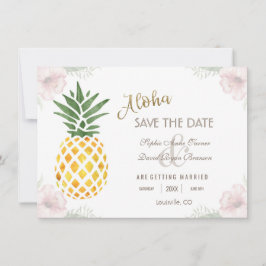 アロハトロピカルパイナップルビーチ保存日 セーブザデート