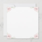 アロハトロピカルパイナップルビーチ結婚式招待状 招待状 (裏面)