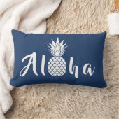 アロハトロピカルパイナップルランバーピロー ランバークッション (ブランケット)