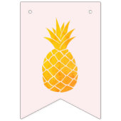 アロハトロピカルブライダルシャワー バンティングフラッグ (第1の旗)