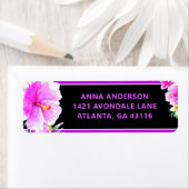 アロハトロピカルルアウ卒業式返信先住所ラベル ラベル (インサイチュ)