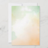 アロハトロピカルルアウ(ハワイ式宴会)ハワイアンボーイバースデーパーティー 招待状 (裏面)