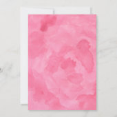 アロハトロピカルルアウ(ハワイ式宴会)誕生日 招待状 (裏面)