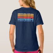 アロハトロピカルロードトリップマッチングファミリード娘 Tシャツ (裏面)