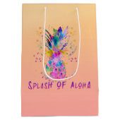 アロハトール抱き枕 ミディアムペーパーバッグ (裏面)