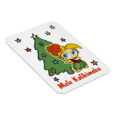 アロハネズクリスマスブロンドフラガール マグネット (右側)