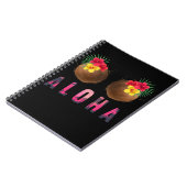 アロハハおもしろいワイココおもしろいンツ ノートブック (左側)