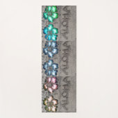 アロハハイビスカスビーチ ヨガマット (正面)