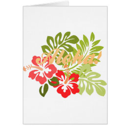 アロハハイビスカス