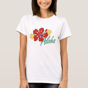 アロハハイビスカス Tシャツ