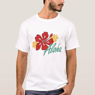 アロハハイビスカス Tシャツ