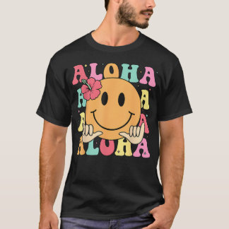 アロハハッピーフェイス Tシャツ