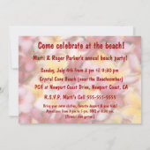 アロハハニーズのハワイアンプレミアム招待状 招待状 (裏面)