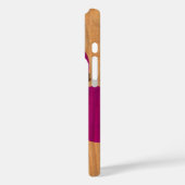 アロハハニーズハワイアンフラガールウッフェイクドバイオレット Case-Mate iPhoneケース (裏面 / 左)