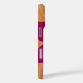 アロハハニーズハワイアンフラガールウッフェイクドバイオレット Case-Mate iPhoneケース (裏面 / 右)