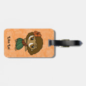 アロハハネツフラガールハイビスカスラゲッジタグ ラゲッジタグ (裏面横)