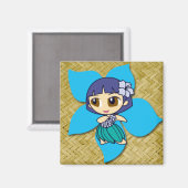 アロハハネツフラガールマグネット マグネット (正面/裏面)