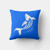 アロハハワイのクジラ クッション (裏面)