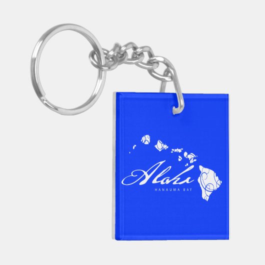 アロハハワイの島 キーホルダー (正面左)